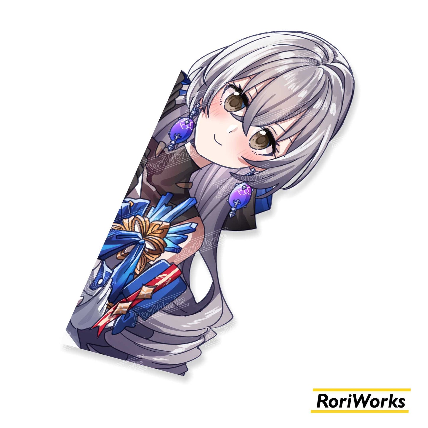 Stiker Intip Bronya Rand | Honkai: Star Rail