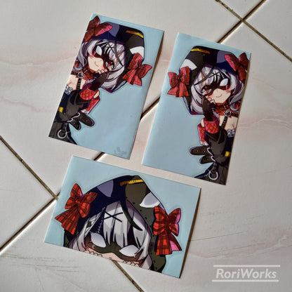 Stiker Intip Chloe Sakamata | Hololive