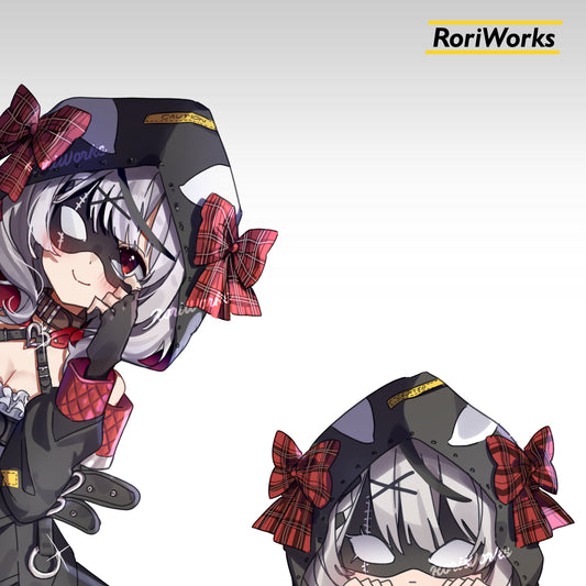 Stiker Intip Chloe Sakamata | Hololive