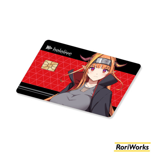 Stiker Kartu - Coco Kiryu (Akatsuki)