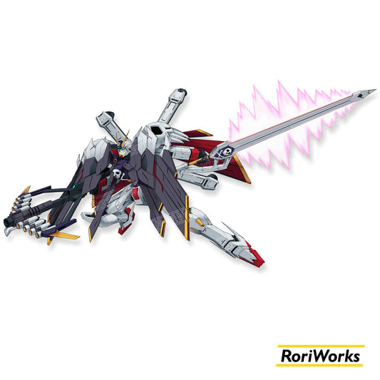 Stiker Crossbone Gundam X1 Full Cloth