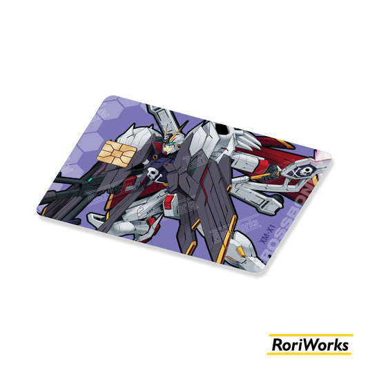 Stiker Kartu - Crossbone Gundam X1 Full Cloth