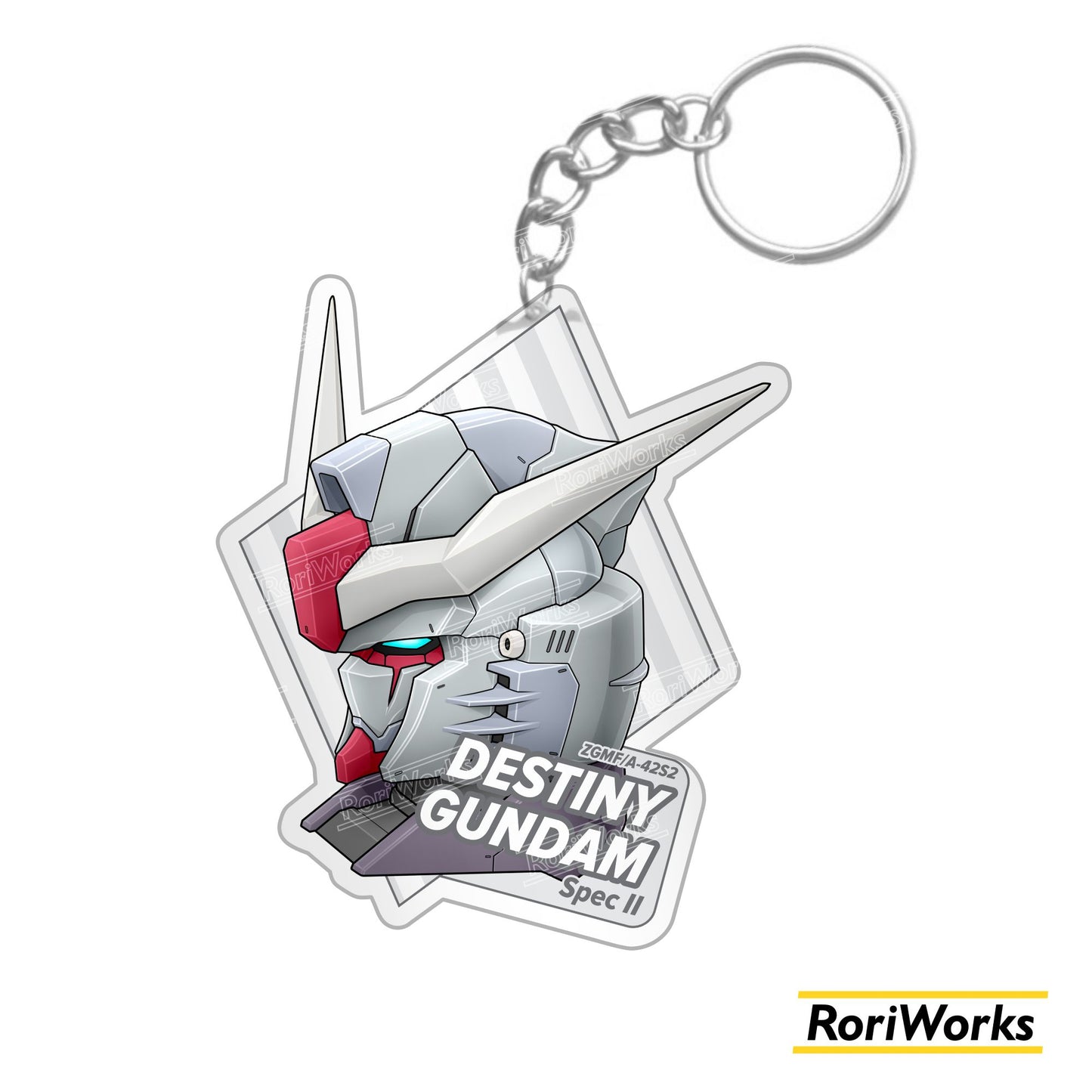 Keychain Destiny Gundam Spec II Head