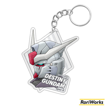 Keychain Destiny Gundam Spec II Head