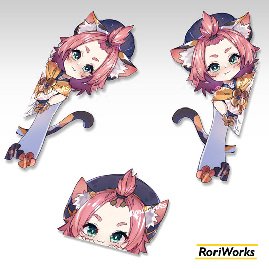Stiker Intip Diona | Genshin Impact