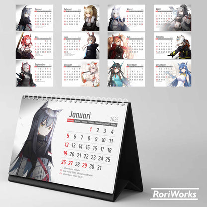 Kalender Meja 2025 | Arknights