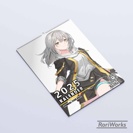 Kalender Dinding 2025 | Honkai: Star Rail