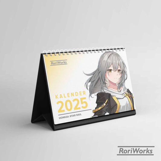 Kalender Meja 2025 | Honkai: Star Rail