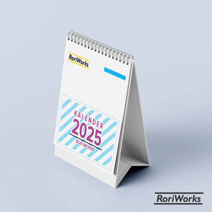 Kalender Meja Mini 2025 | Blue Archive