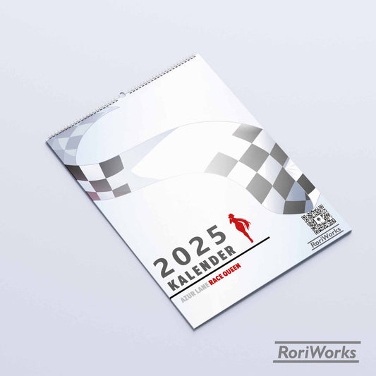 Kalender Dinding 2025 | Azur Lane (Race Queen)