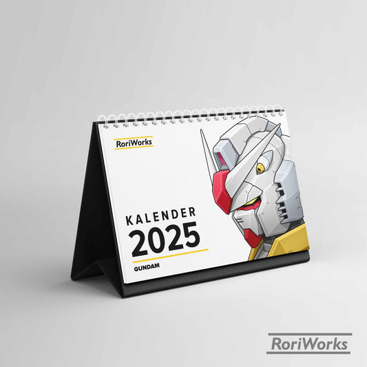Kalender Meja 2025 | Gundam