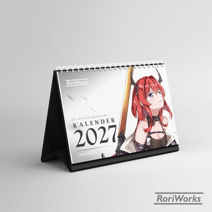 Kalender Meja 2027 - Arknights