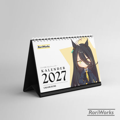 Kalender Meja 2027 - Umamusume