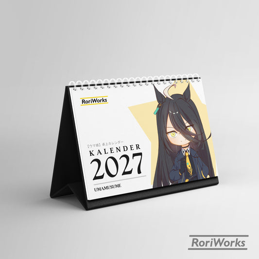 Kalender Meja 2027 - Umamusume
