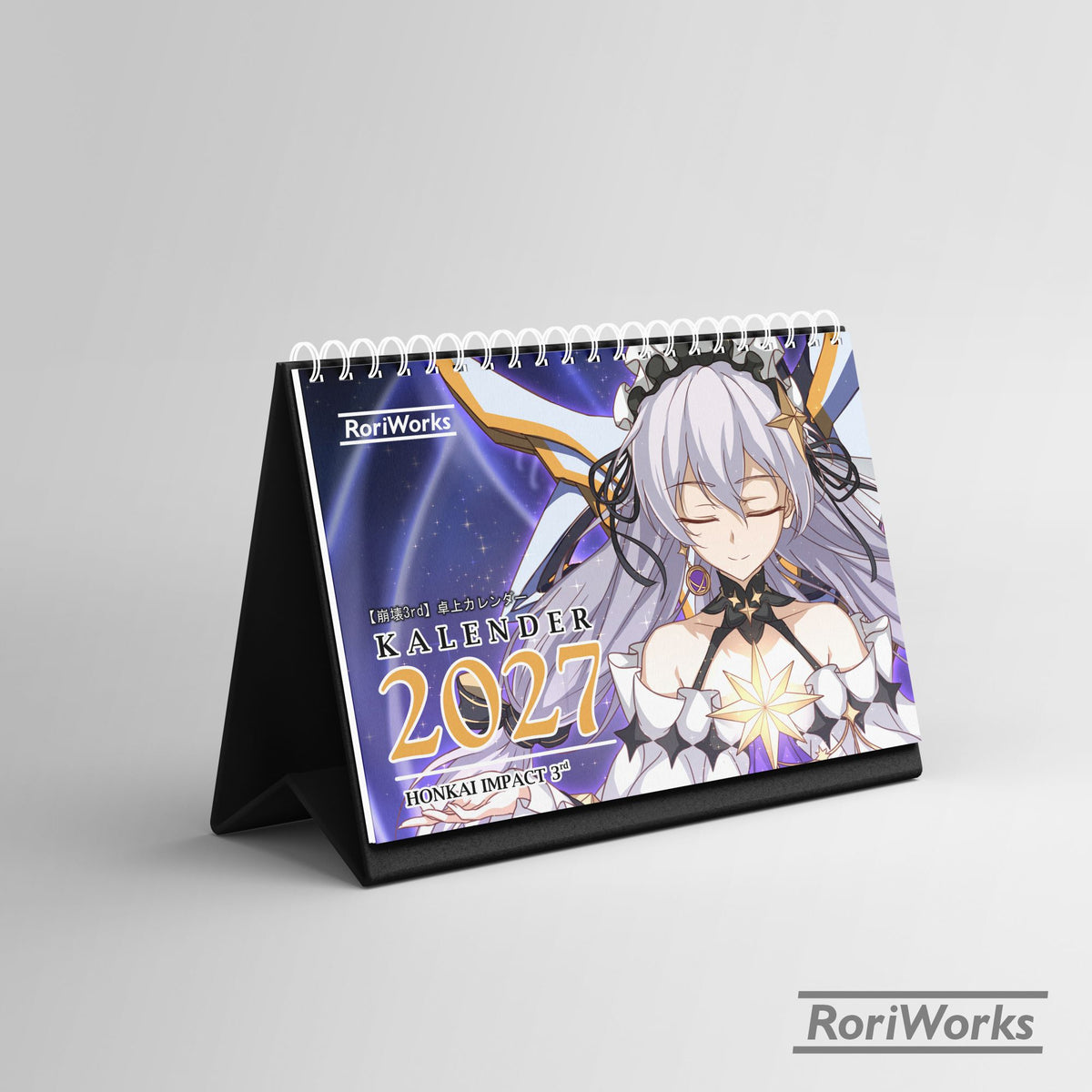 Kalender Meja 2027 - Honkai Impact 3rd