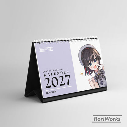 Kalender Meja 2027 - Hololive