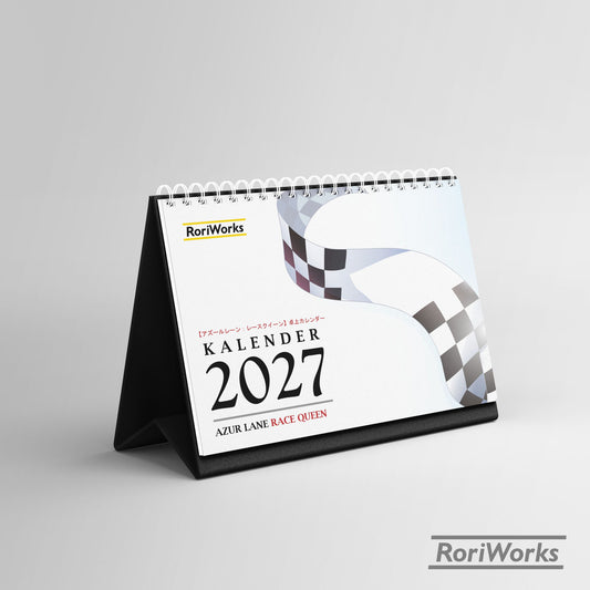 Kalender Meja 2027 - Azur Lane (Race Queen)