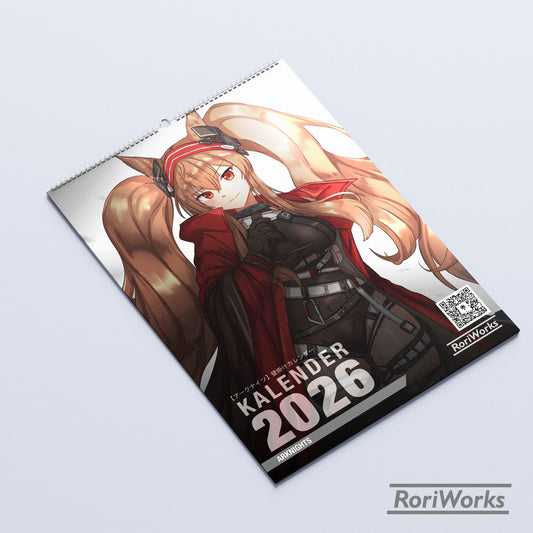 Kalender Dinding 2026 - Arknights