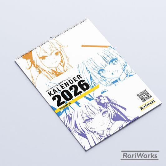 Kalender Dinding 2026 - Hololive ID