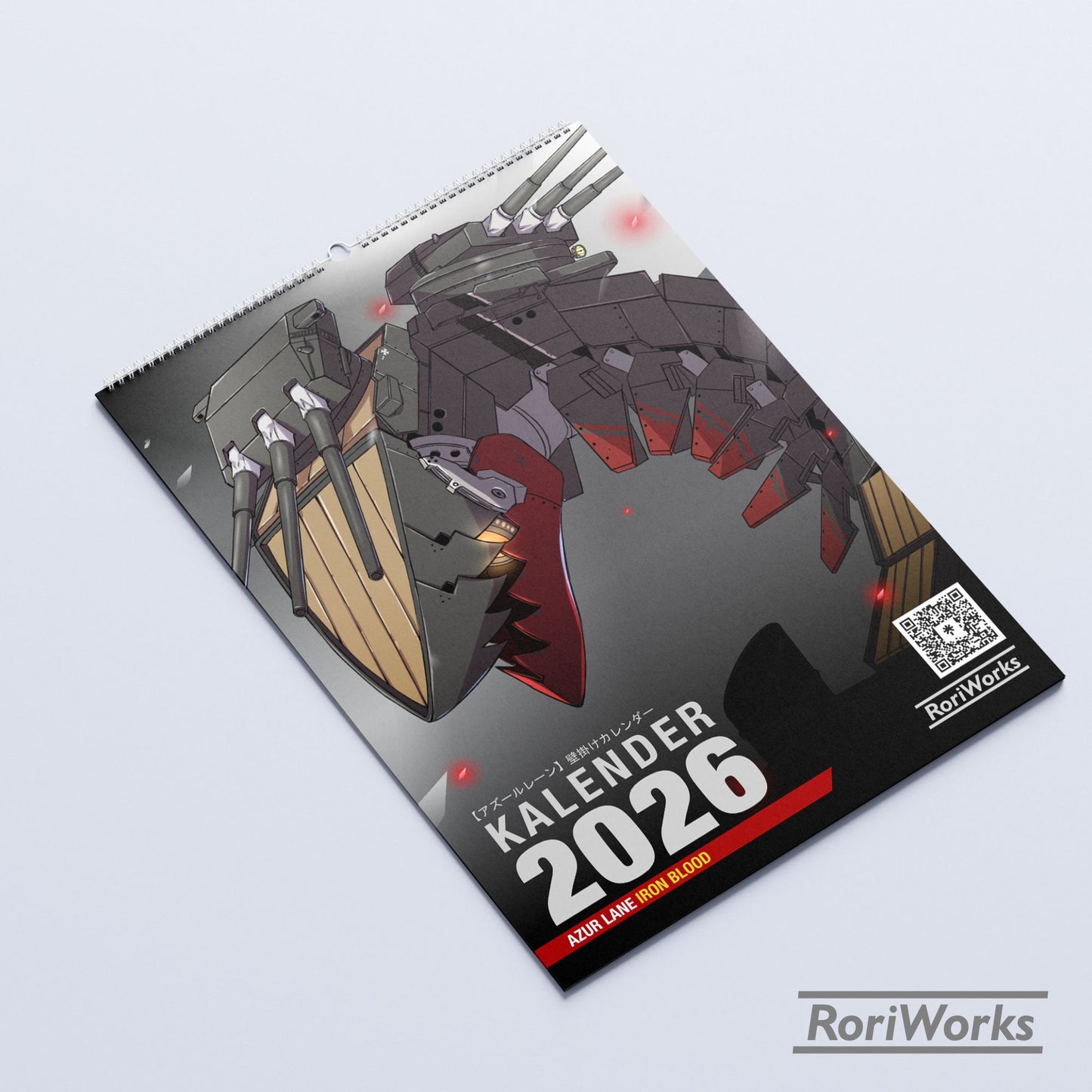Kalender Dinding 2026 - Azur Lane (Iron Blood)