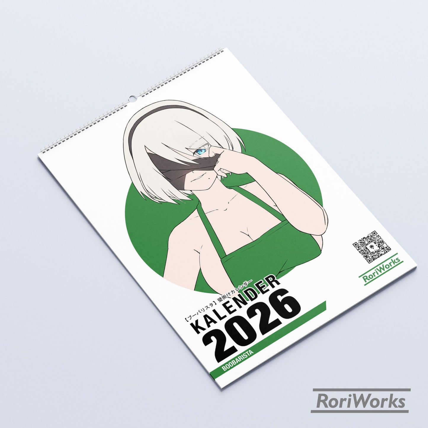 Kalender Dinding 2026 - Boobarista