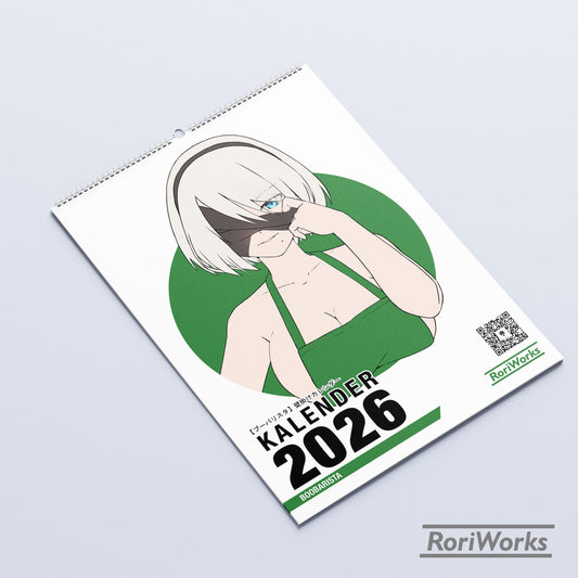 Kalender Dinding 2026 - Boobarista