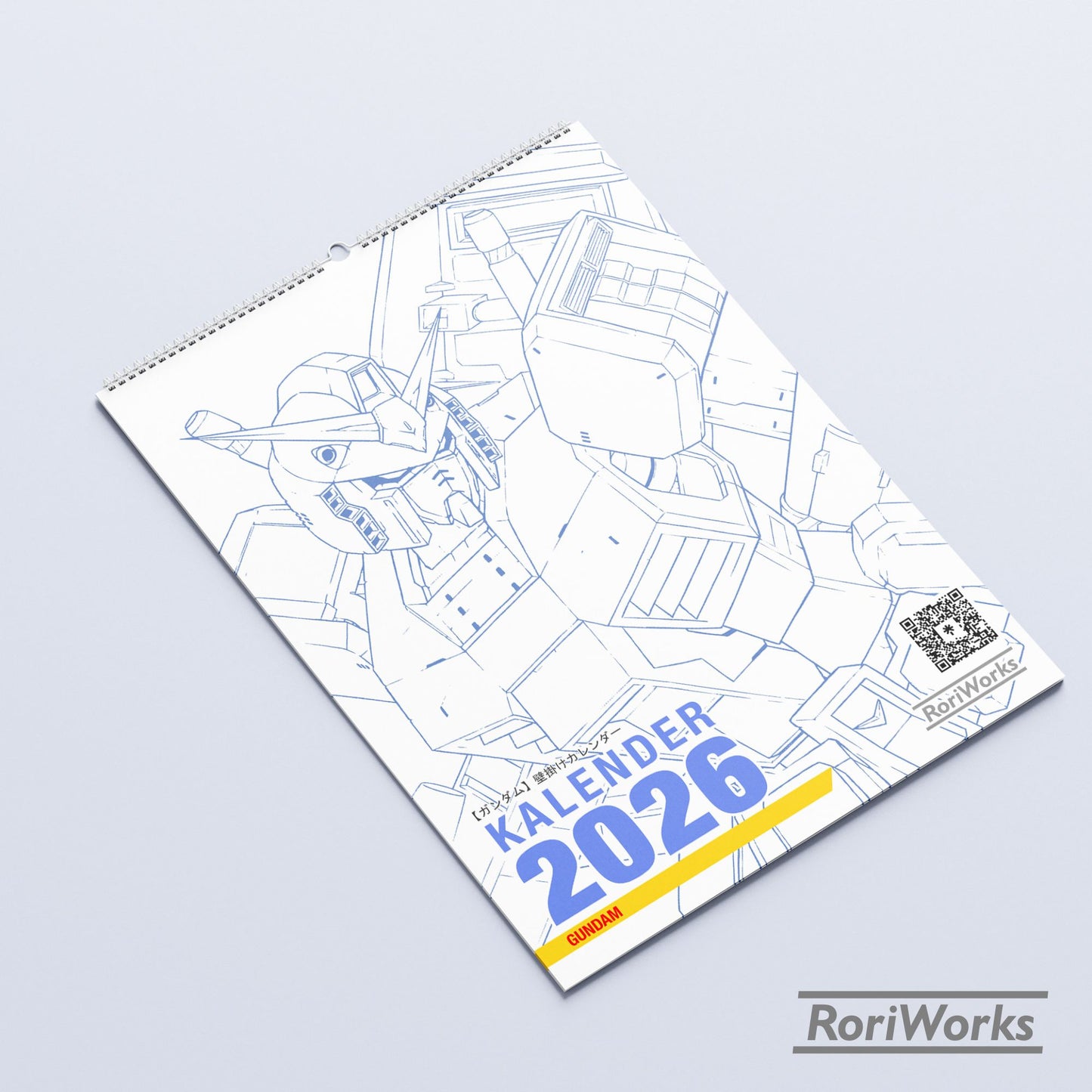 Kalender Dinding 2026 - Gundam