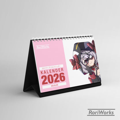 Kalender Meja 2026 - Hololive