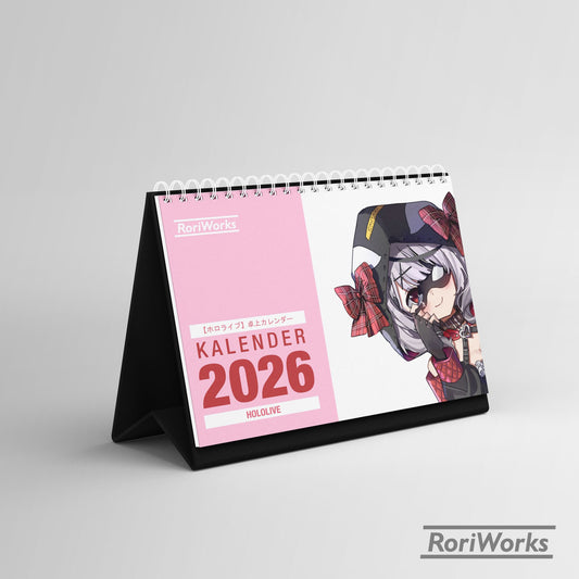 Kalender Meja 2026 - Hololive