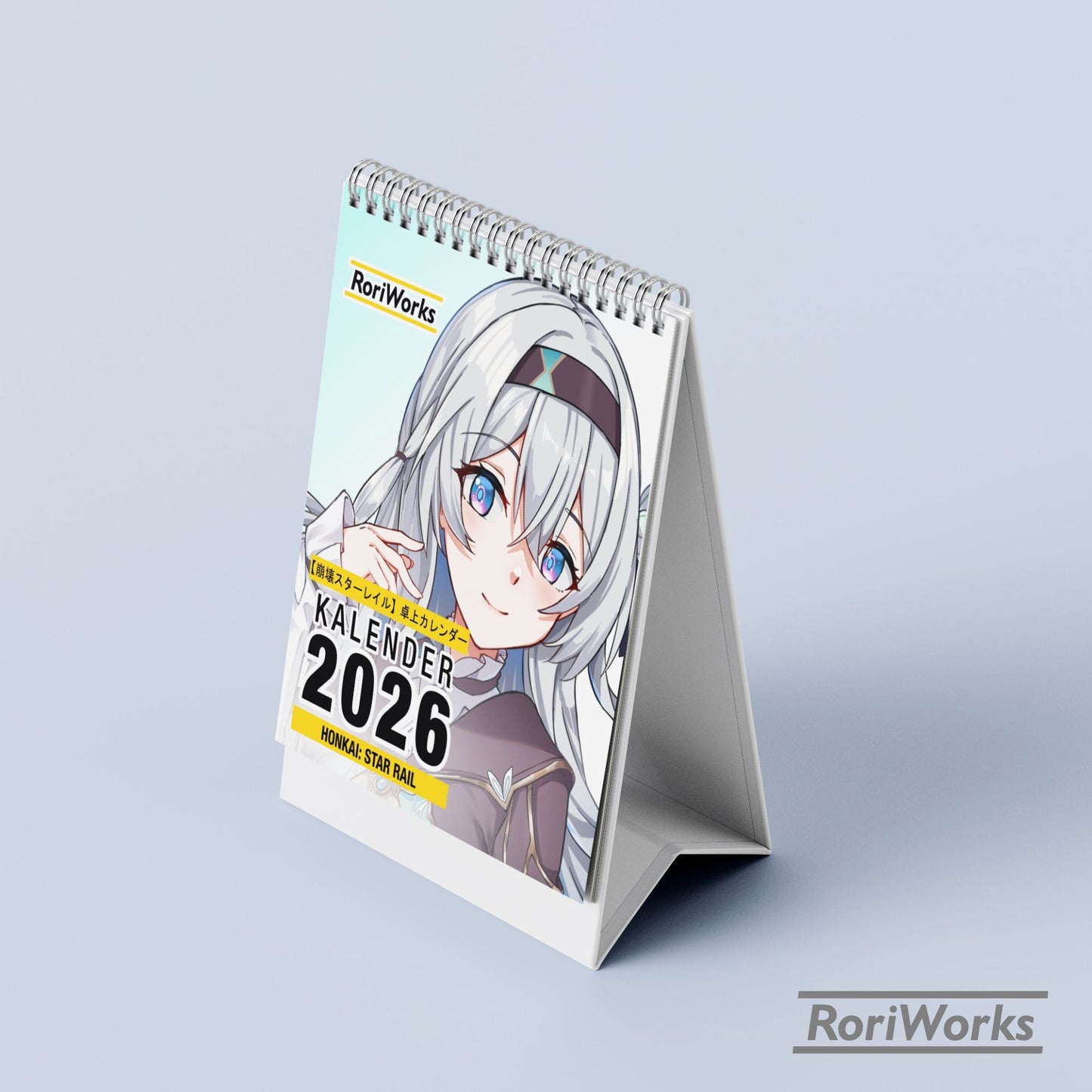 Kalender Meja Mini 2026 - Honkai Star Rail