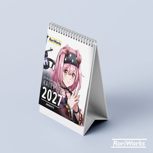 Kalender Meja Mini 2027 - Arknights