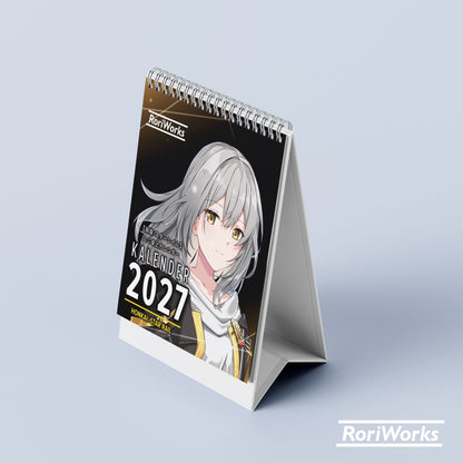 Kalender Meja Mini 2027 - Honkai Star Rail