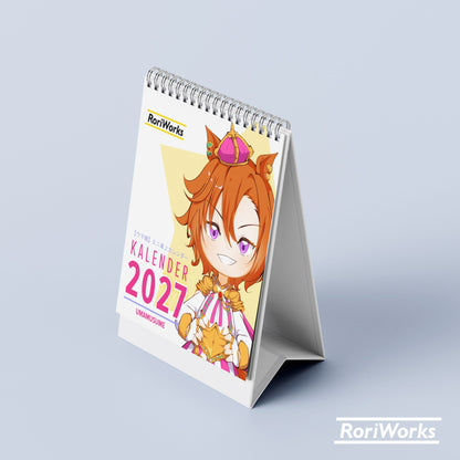 Kalender Meja Mini 2027 - Umamusume