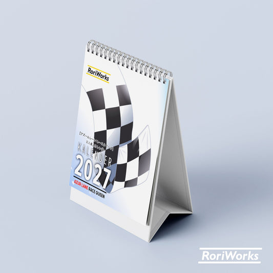 Kalender Meja Mini 2027 - Azur Lane (Race Queen)