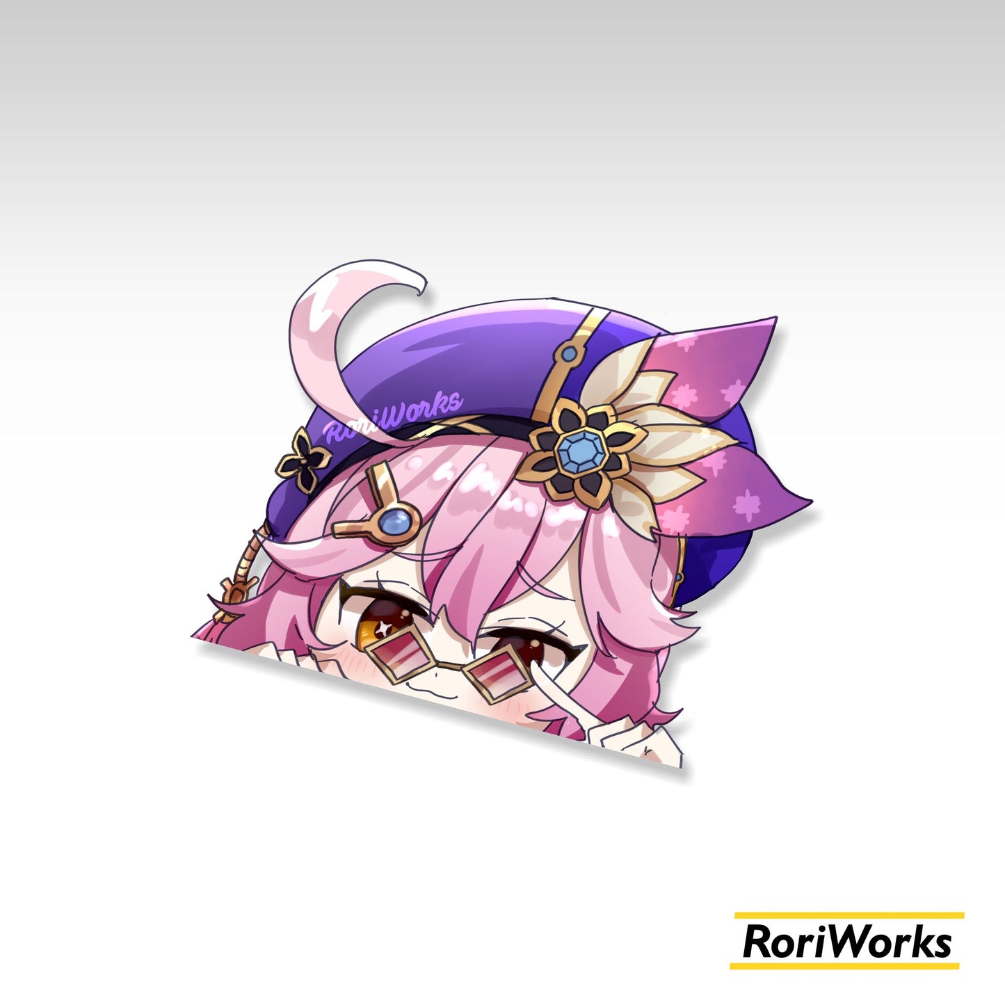 Stiker Intip Dori | Genshin Impact