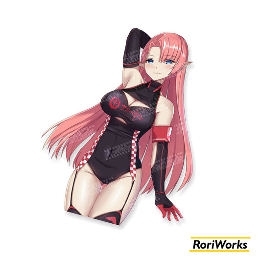 Stiker Duke of York (Race Queen) | Azur Lane