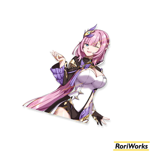 Stiker Elysia (Miss Pink Elf♪) | Honkai Impact 3rd
