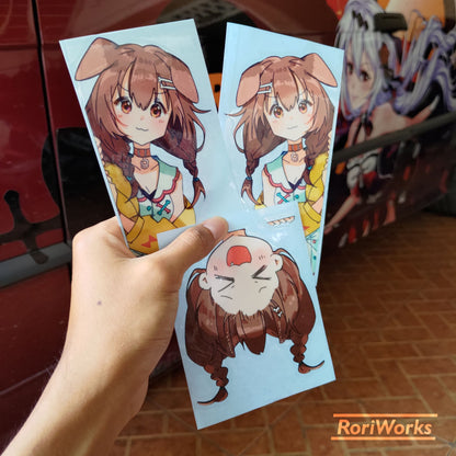 Stiker Intip Korone Inugami | Hololive
