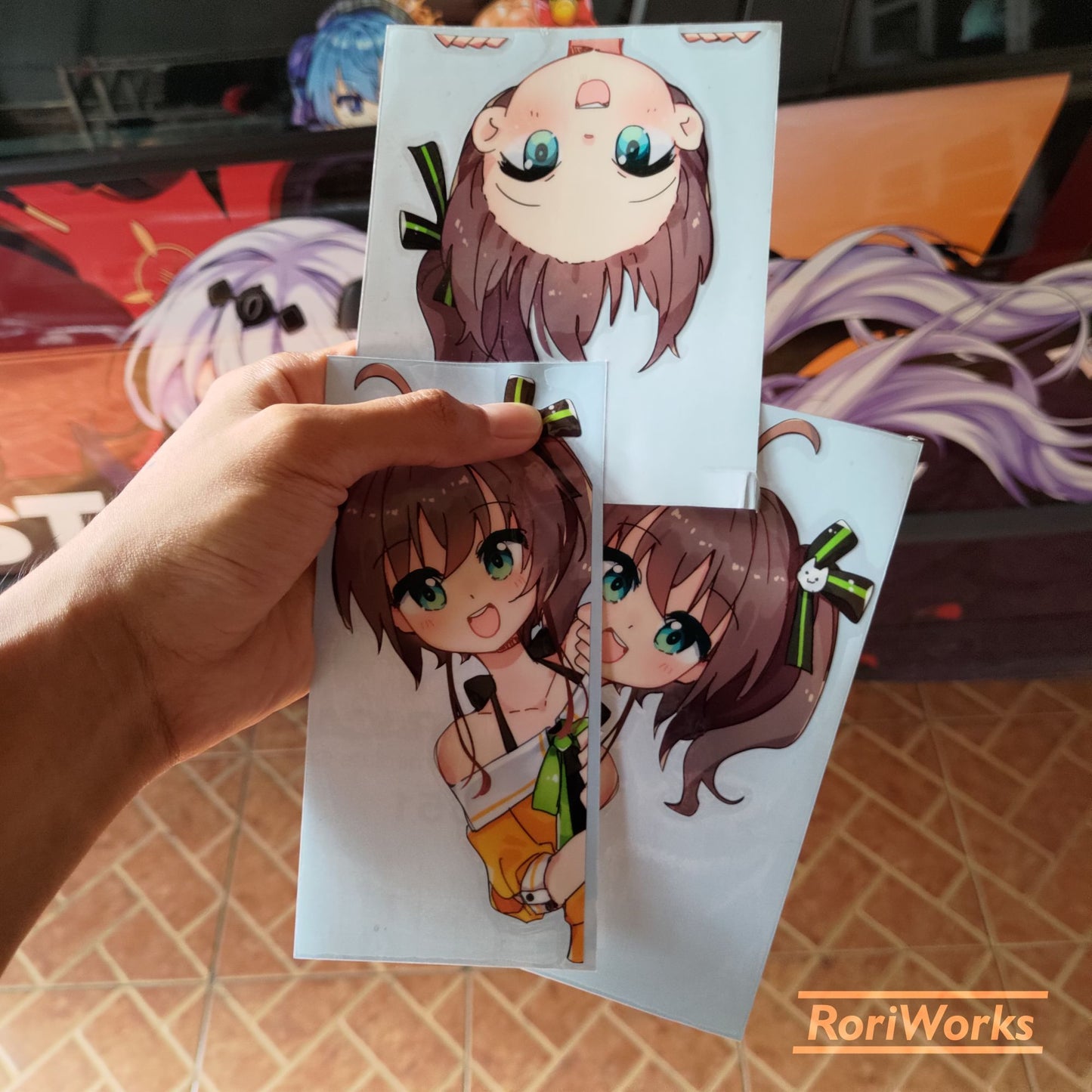 Stiker Intip Matsuri Natsuiro | Hololive