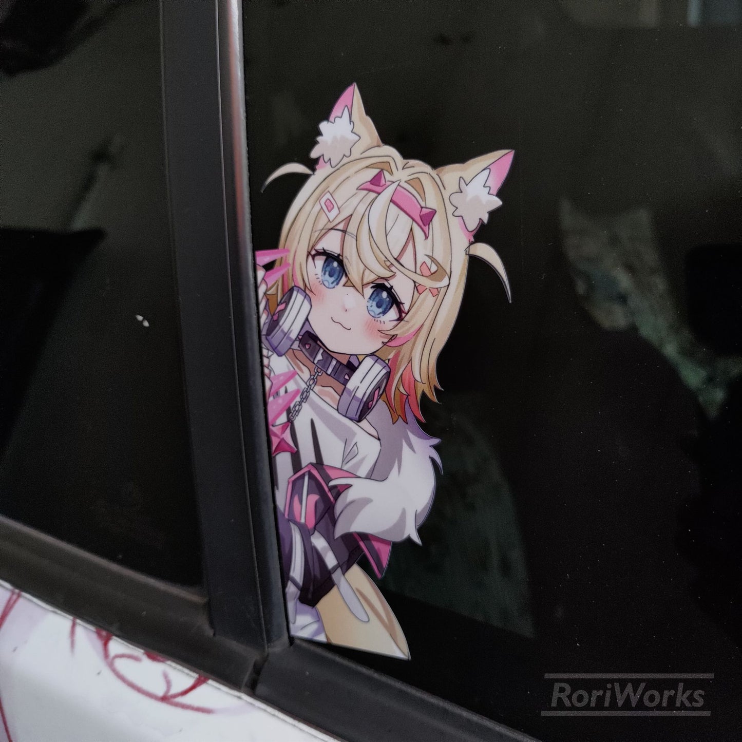 Stiker Intip Mococo Abyssgard | Hololive