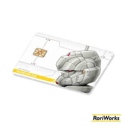 Stiker Kartu - Gundam Ez8 Head