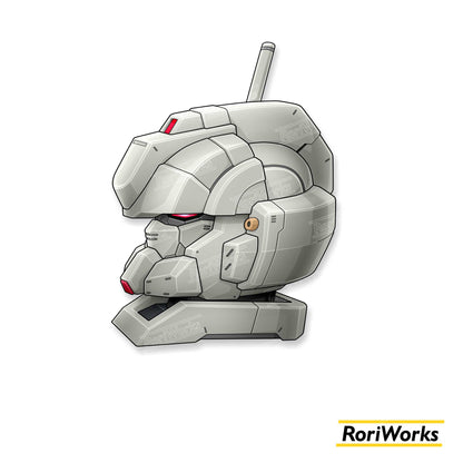 Stiker Gundam Ez8 Head