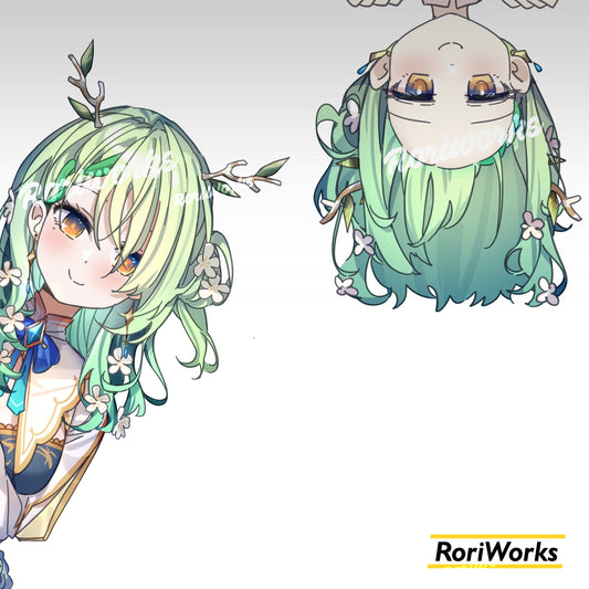 Stiker Intip Fauna Ceres | Hololive