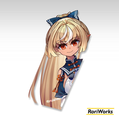 Stiker Intip Flare Shiranui | Hololive