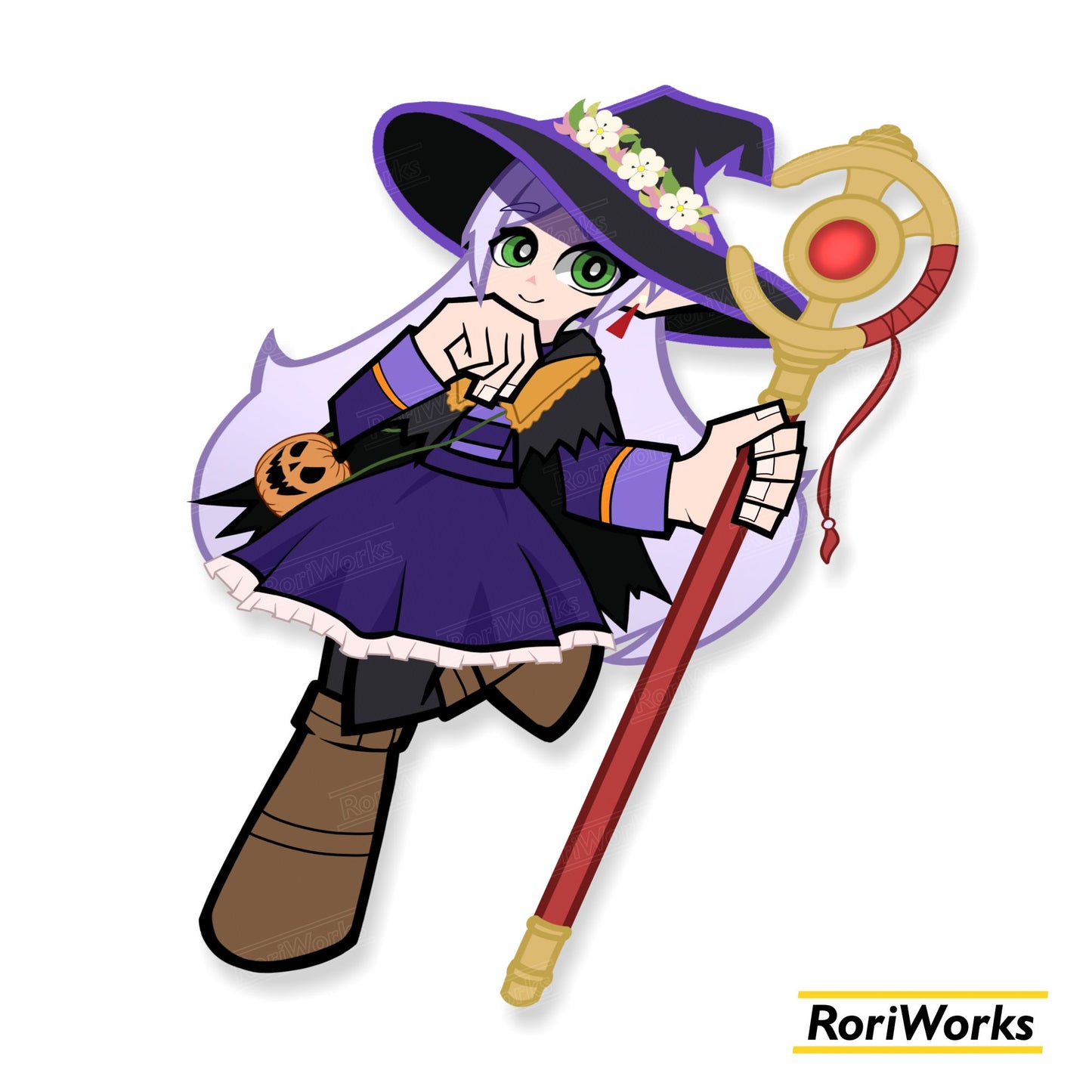 Stiker - Frieren (Halloween)