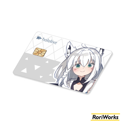 Stiker Kartu - Fubuki Shirakami