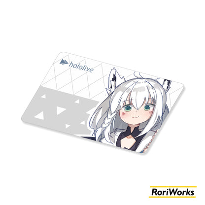 Stiker Kartu - Fubuki Shirakami