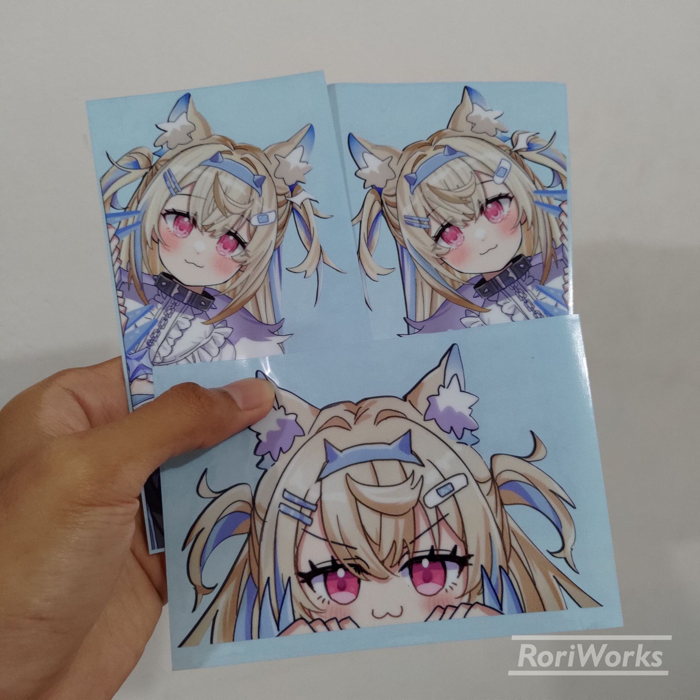 Stiker Intip Fuwawa Abyssgard | Hololive