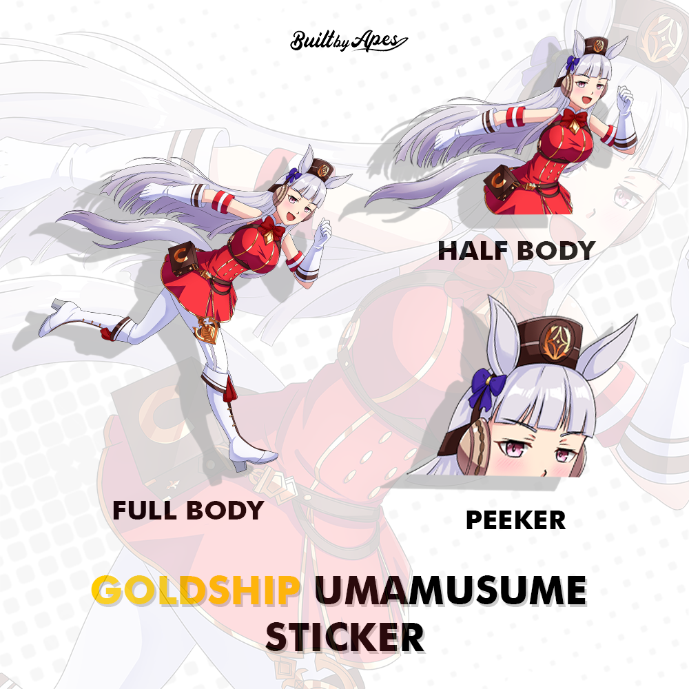 Stiker - Gold Ship Run