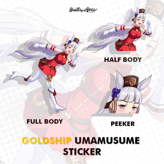 Stiker - Gold Ship Run